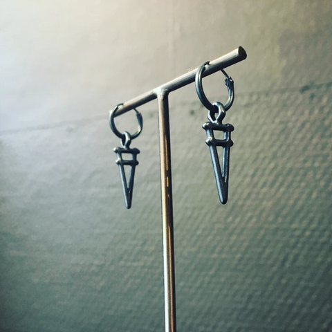 Taru Earring Silver or Bronze