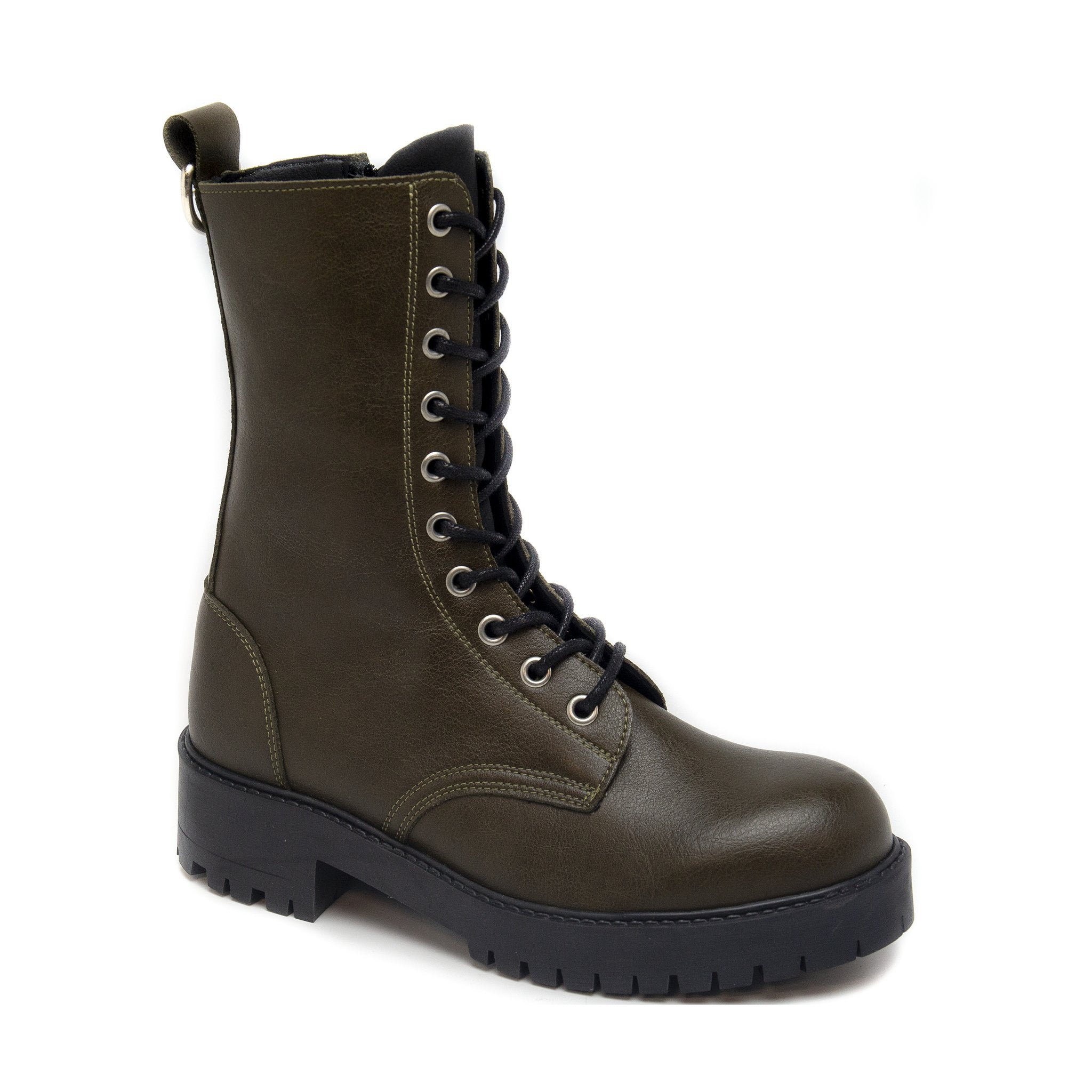 Mandy Vegan Zipper Boots Black Size 40