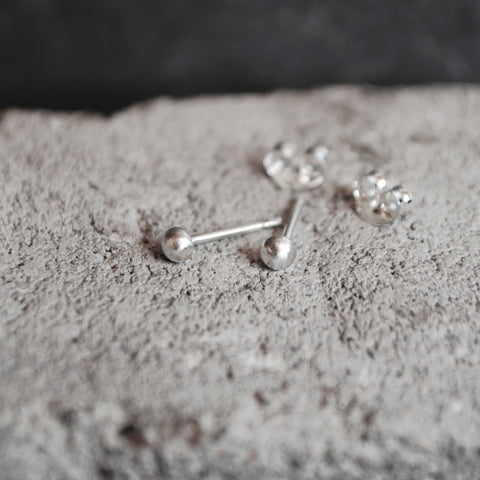 Orb Earrings Silver or Gold