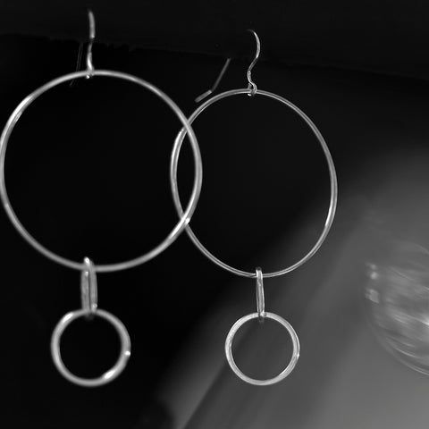 Tihku Earring in Silver