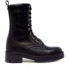 Mandy Vegan Zipper Boots Black Size 40