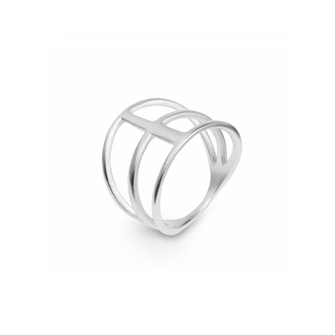 Huokaus Ring Silver