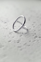 Ystävä Ring In Recycled Sterling Silver Made I Stockholm