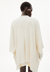 Alvaa Knitted Cardigan Recycled Off-White Linen Mix L/XL