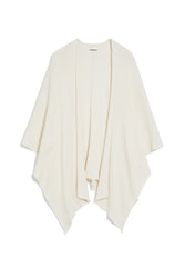 Alvaa Knitted Cardigan Recycled Off-White Linen Mix L/XL