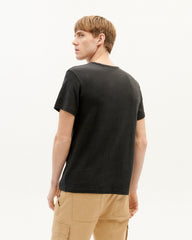 Basic Black Hemp + Organic Cotton T-Shirt