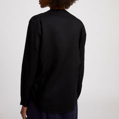 Ceylaan Blouse Black Long Sleeve Sizes S & L