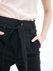 Dena Trousers Black Size XS