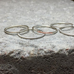 Loop Thin Ring Silver